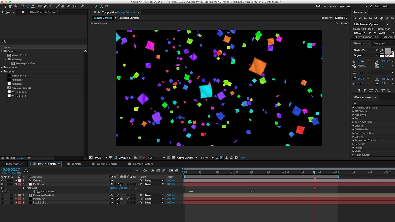 trapcode particular after effects free